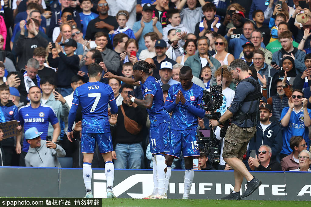 英超-杰克逊进球破荒制胜 切尔西1-0小胜埃弗顿